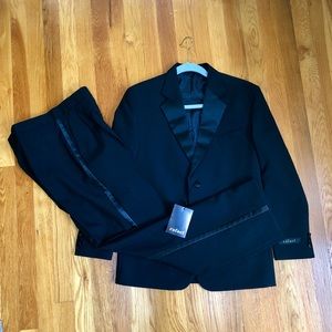 Rafael 2 Piece Black Tuxedo